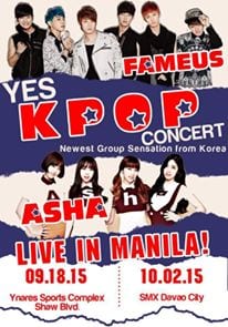 KPOP Sensations Asha and Fameus are coming this September 2015 in the Philippines