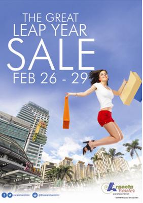 Shop ‘til you drop with Araneta Center’s The Great Leap Year Sale