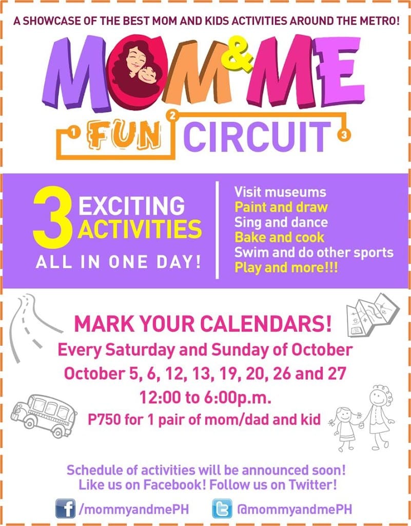 Mom and Me fun Circuit Win a Free tickets