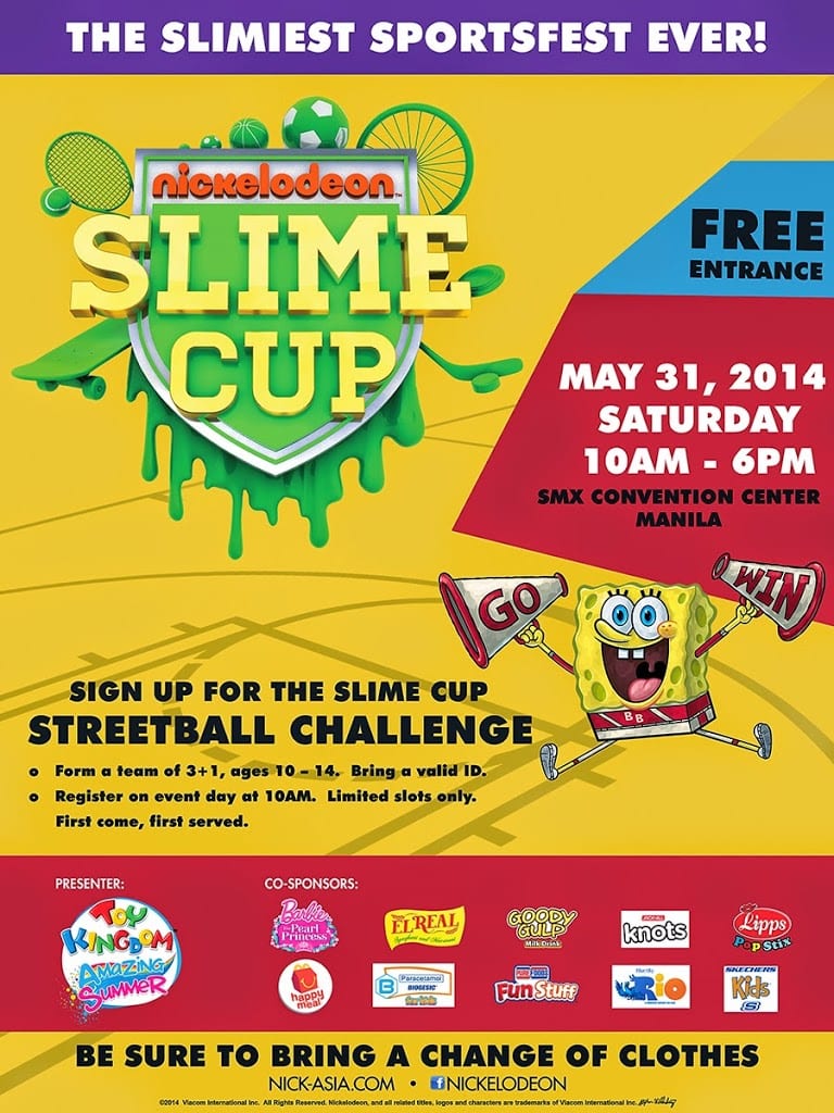 Nickelodeon Slime Cup in the Philippines