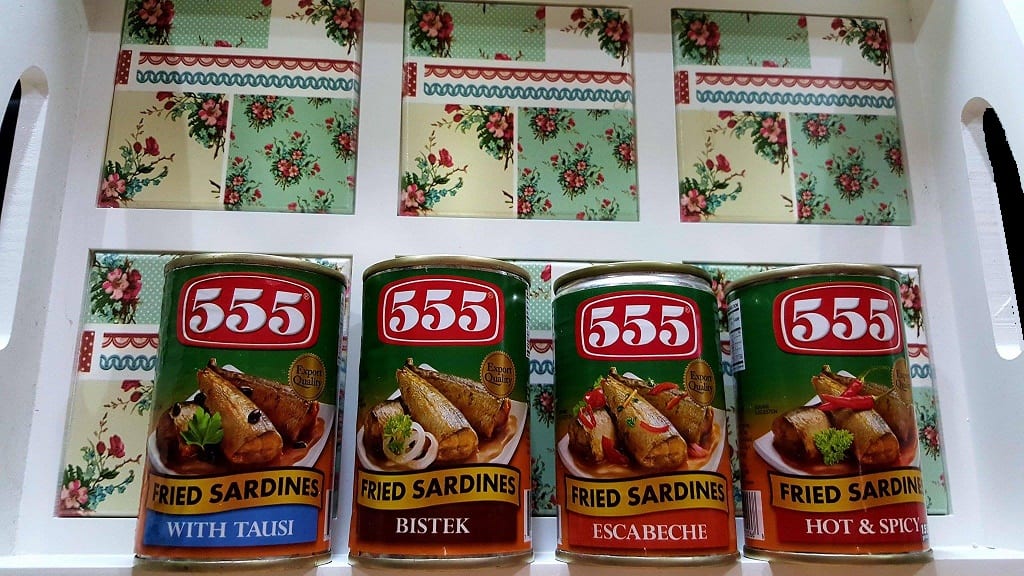 555 Fried SArdines variants