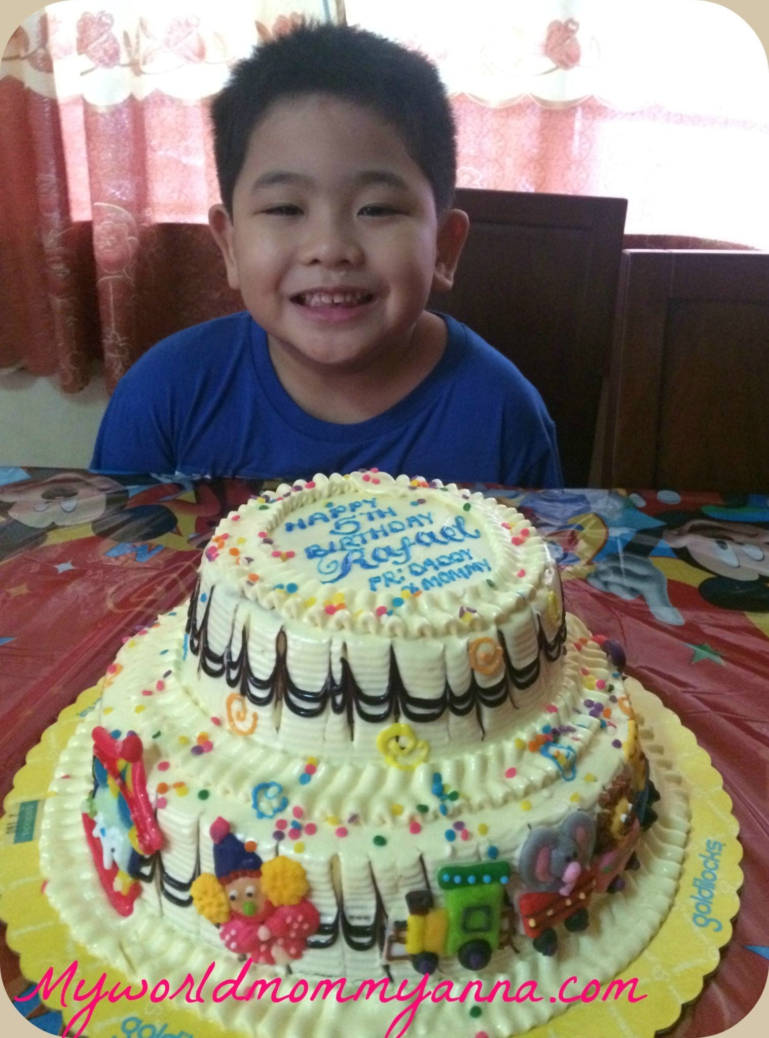 Little Kulit Cake Goldilocks Carnival Themed Cake My World Mommy Anna