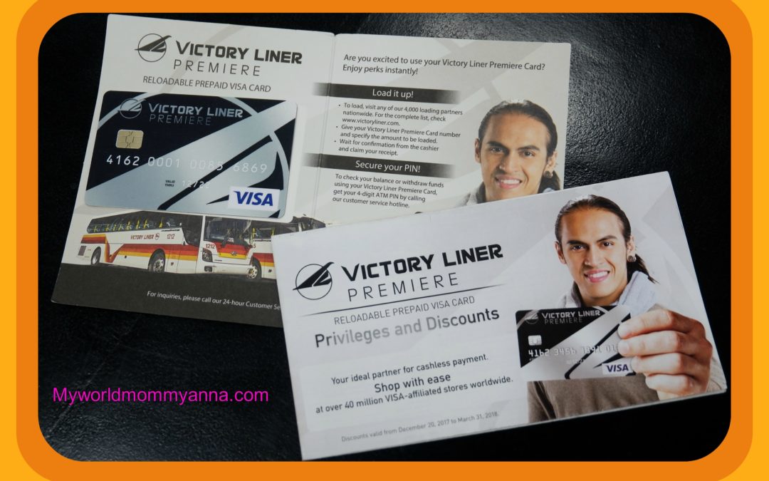 Mommy Anna Recommends: Victory Liner Premiere Card