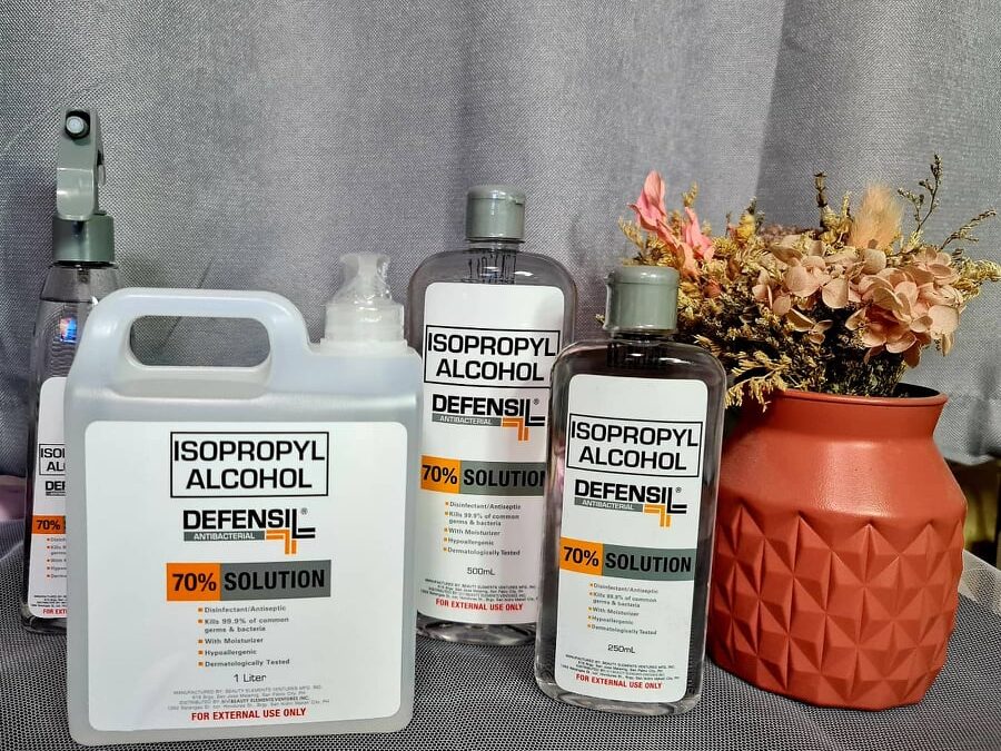 Live Safe with Defensil Isopropyl Alcohol