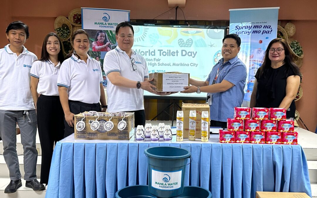 Albatross Advocates for Proper Sanitation  with World Toilet Day Donations