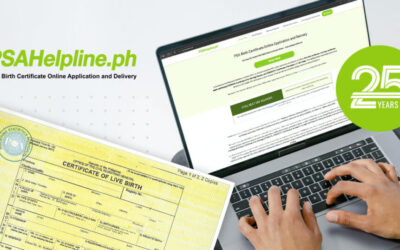 PSAHelpline.ph Celebrates 25 Years of Making PSA Certificates More Accessible for Filipinos