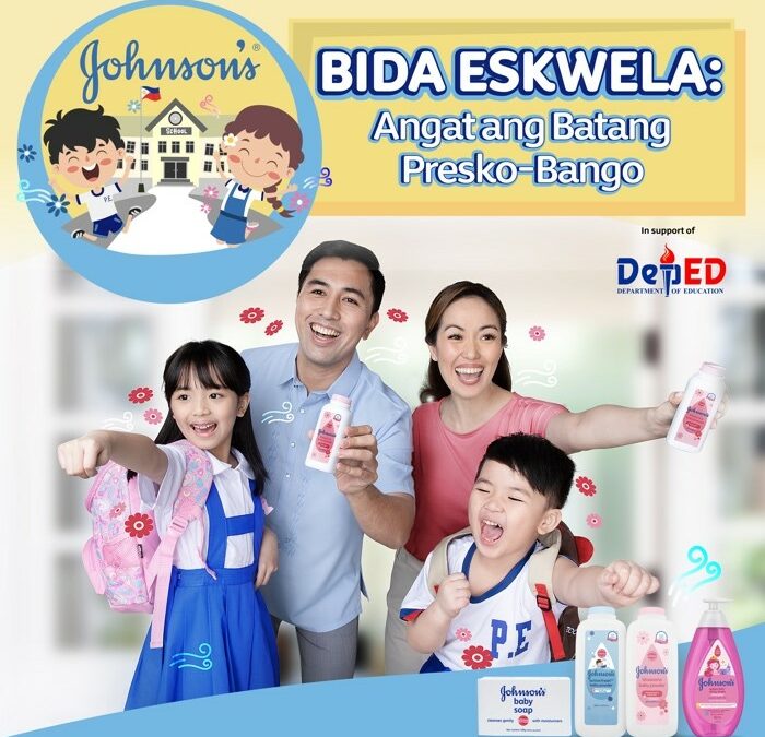 Johnson and Johnson proudly supports the back-to-school efforts of Department of Education through Bida Eskwela: Angat ang Batang Presko-Bango